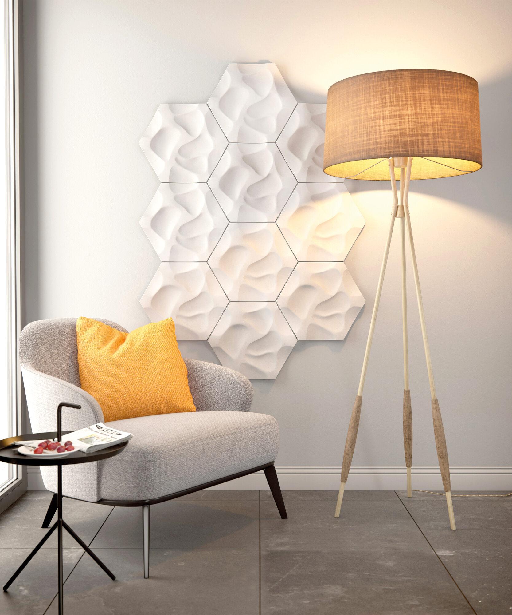 dekoracja ścienna CORAL