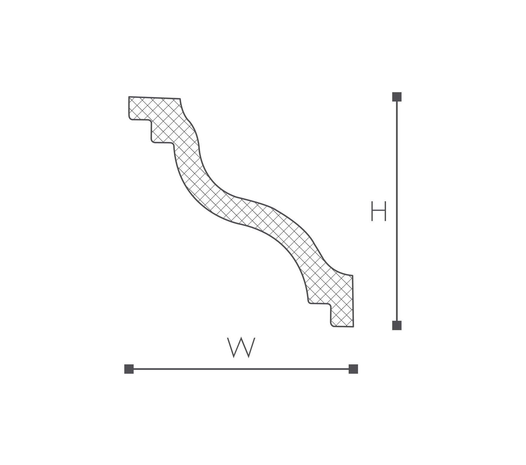 listwa przysufitowa SL