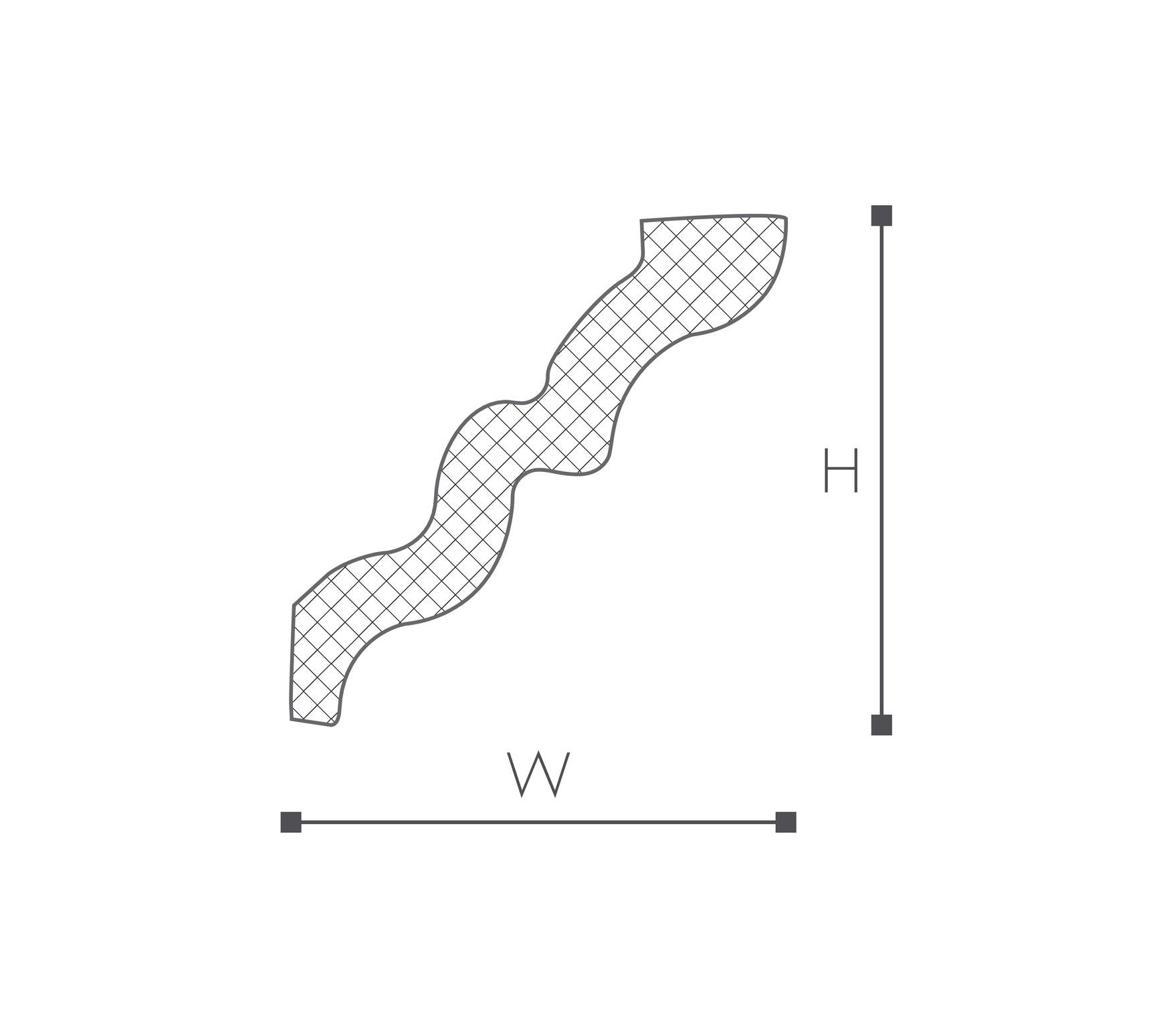 listwa przysufitowa SM
