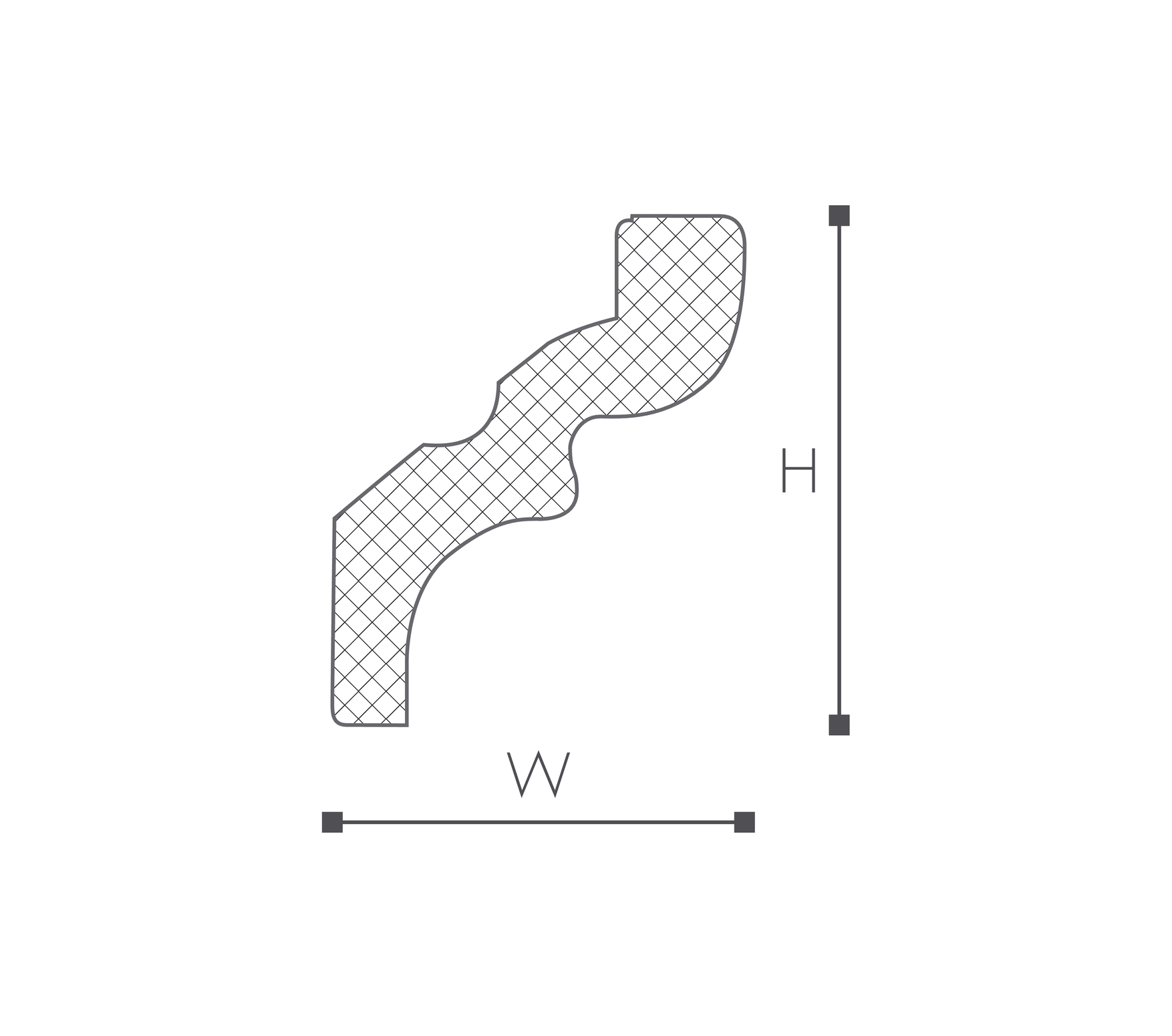 listwa przysufitowa C