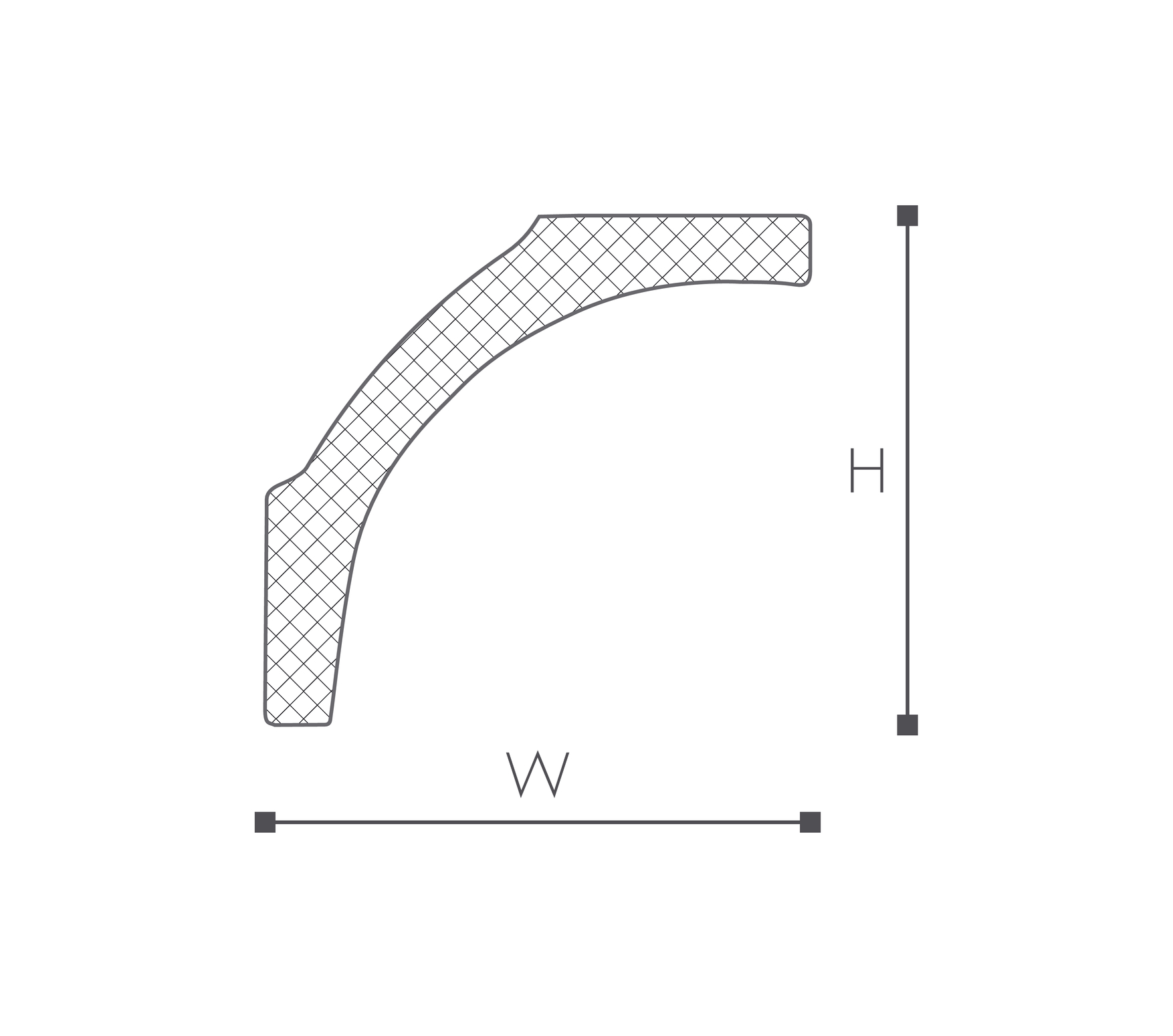 listwa przysufitowa B1