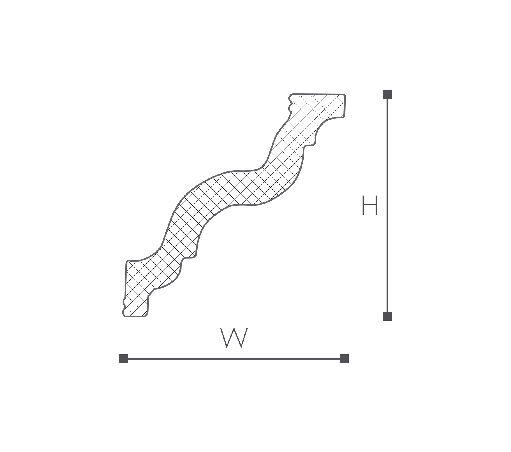 listwa przysufitowa GR