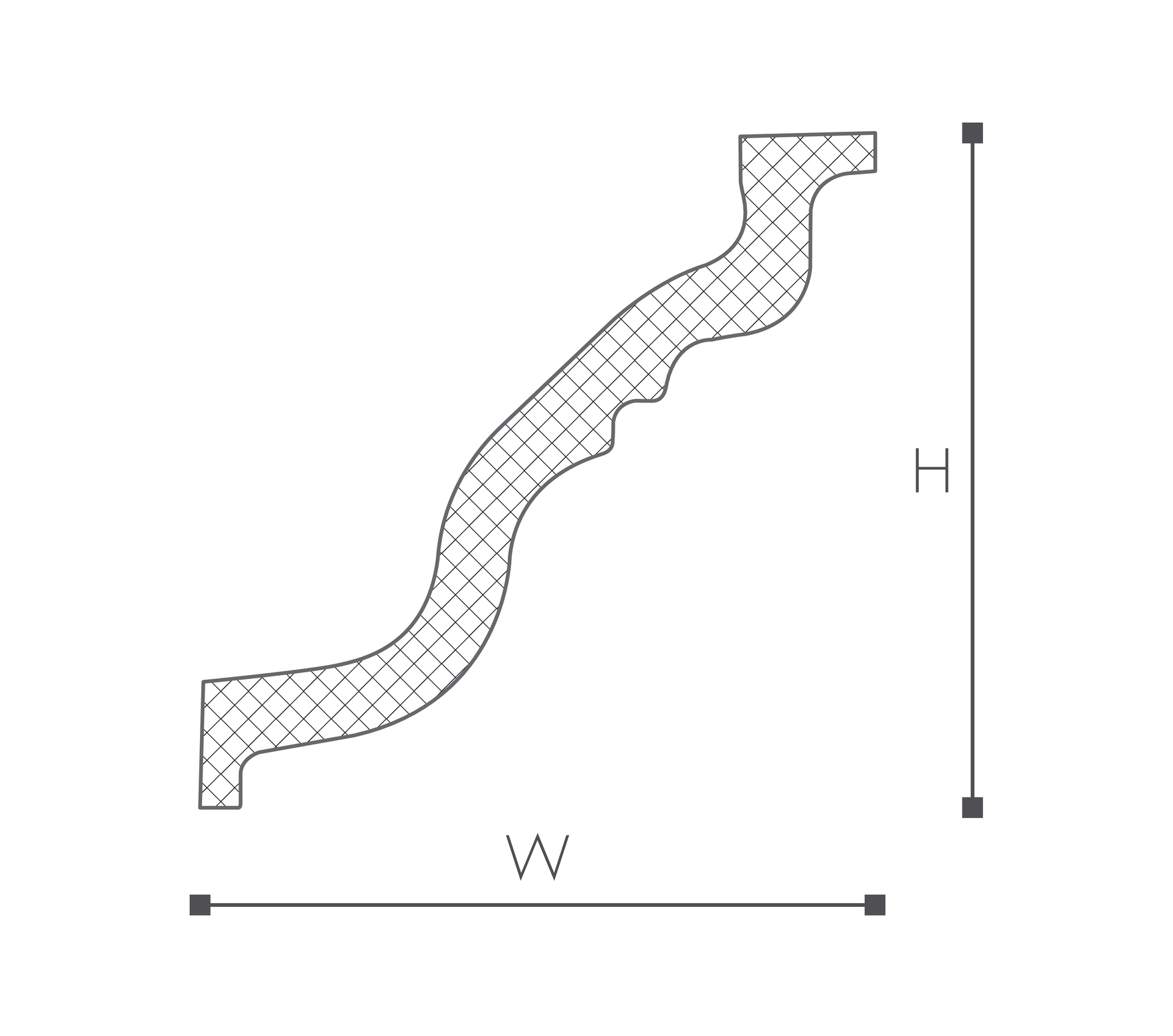 listwa przysufitowa TL