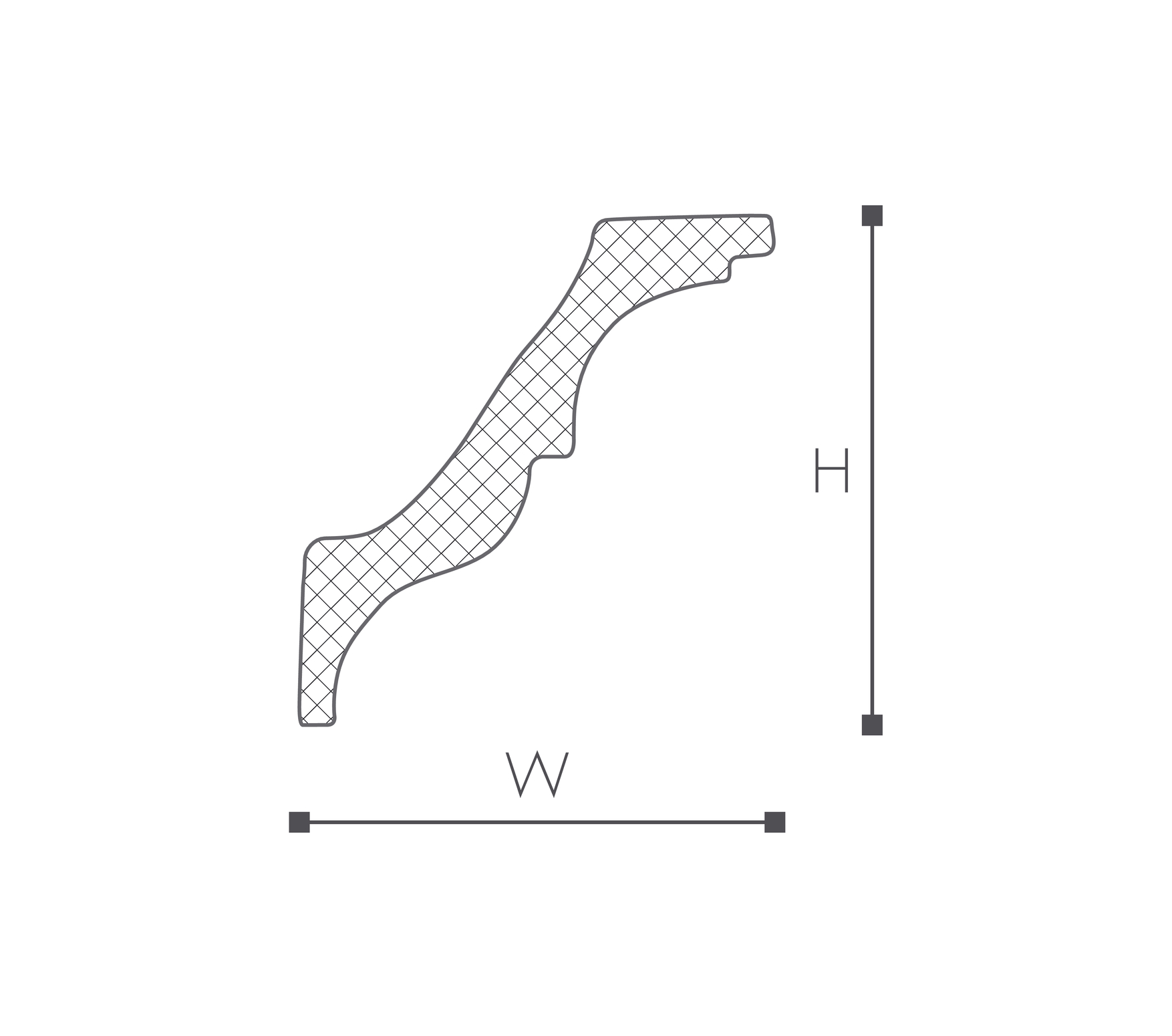 listwa przysufitowa AT