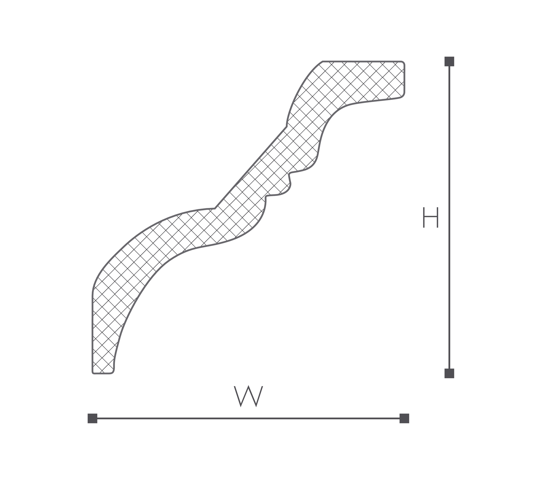 listwa przysufitowa TI