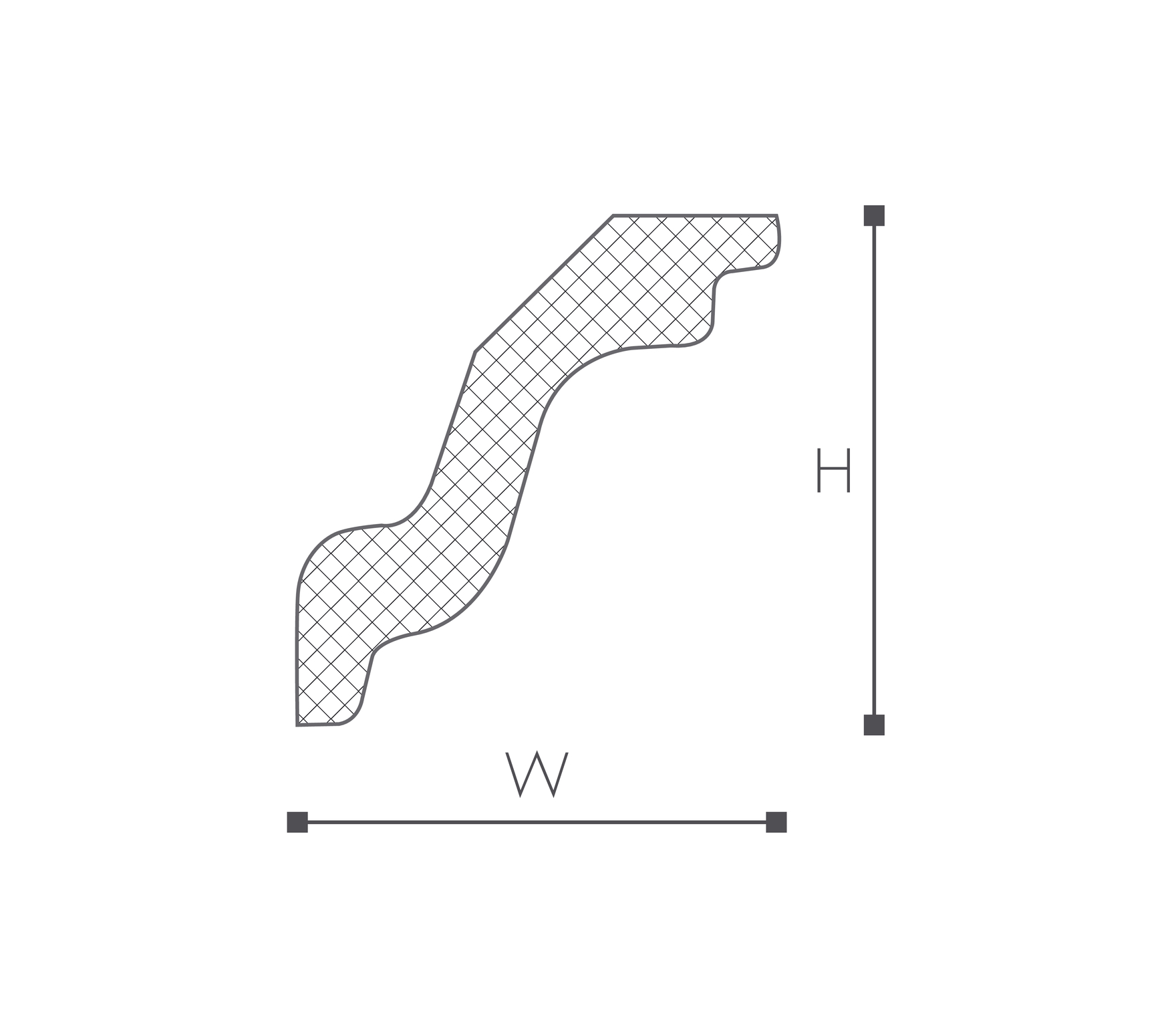 listwa przysufitowa K