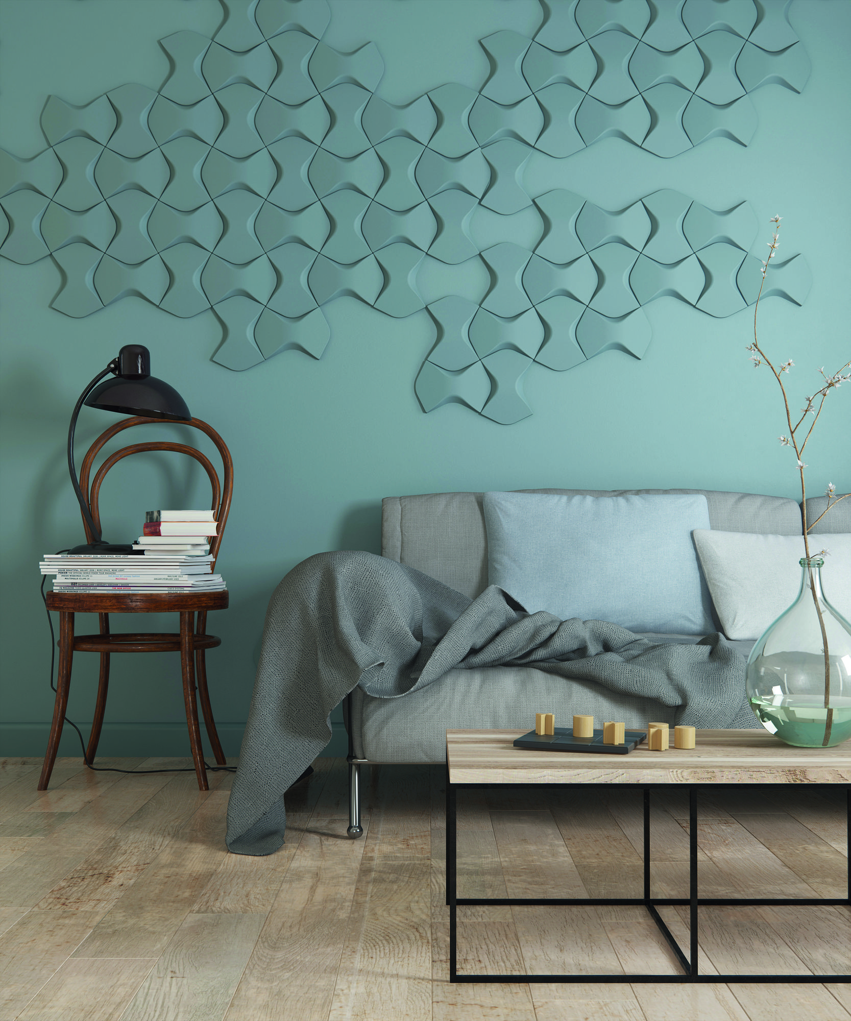 dekoracja ścienna WING